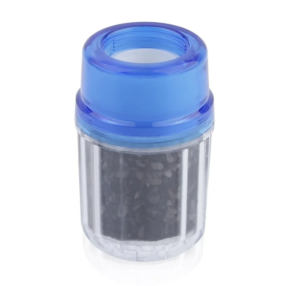 

Environmental Activated Carbon Tap Water Double Purifier Filter Head Water Purifier For Kitchen Travel Bamboo Charcoal Tool