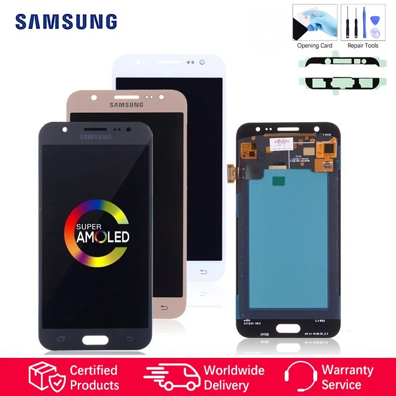

5.0'' Original AMOLED LCD for SAMSUNG Galaxy J5 2015 J500 LCD Display Touch Screen J500H J500FN J500F J500M SM-J500F