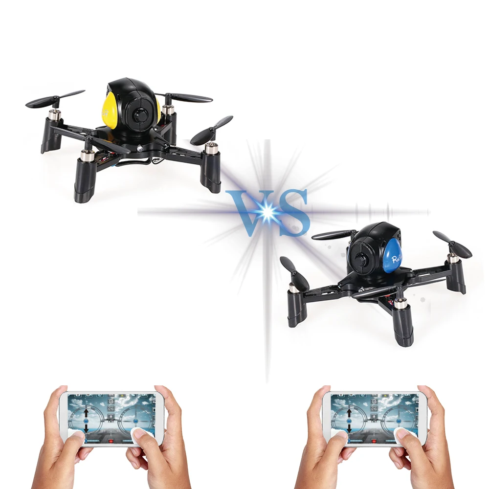 

Mini Rc Drone with Wifi FPV 720P HD Camera Altitude Hold&Headless Battle RC Quadcopter VS H37 JY018 8807
