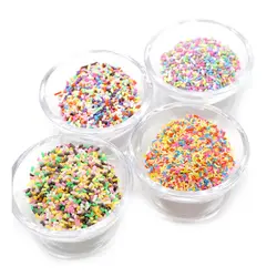 DIY полимерная глина поддельные конфеты Сладости сахар посыпать украшения для поддельные торт десерт искусственная еда Dollhouse подарки для