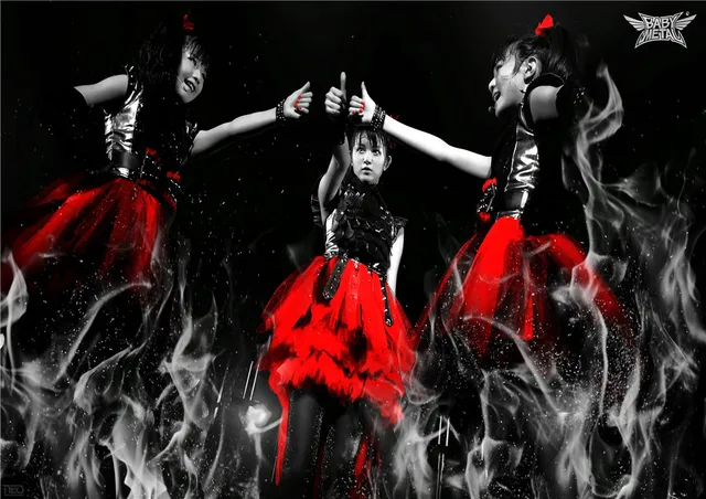 Babymetal 装飾的な壁のポスター 高解像度の粘着紙のポスター バー カフェ 19 ウォール ステッカー Aliexpress