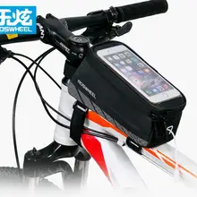 ROSWHEEL коммутирующий \ открытый велосипедный телефон рамка сумка велосипед сенсорный экран велосипедный мешок M/L
