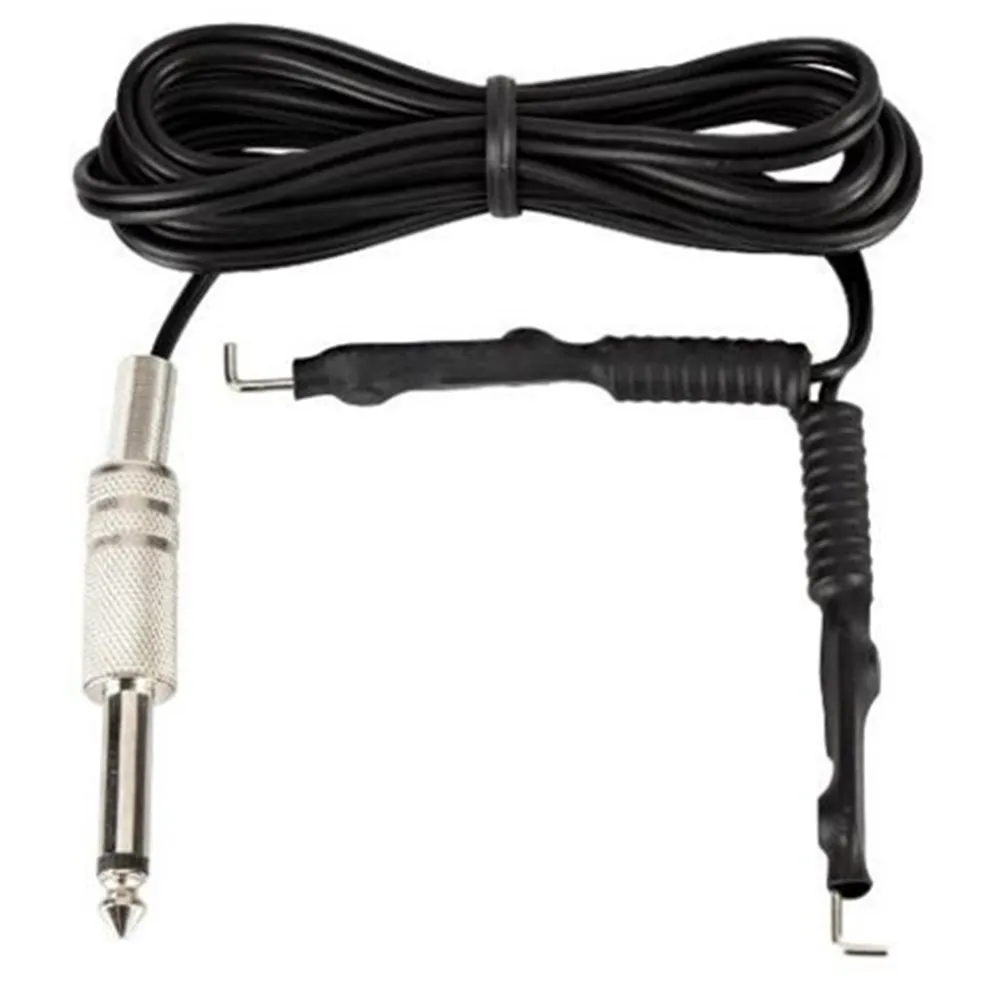 

Black Flexible Tattoo Power Clip Cord For Machine Gun Kit Set Supply Supply Free Shipping
