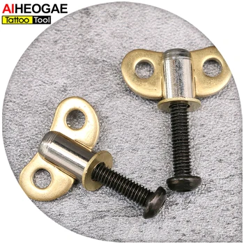 

2pcs/lot Tattoo Machine Gun Parts Fashion Design Tattoo Gun Screw Nut Handle Lock for Tattoo Machine TG5505