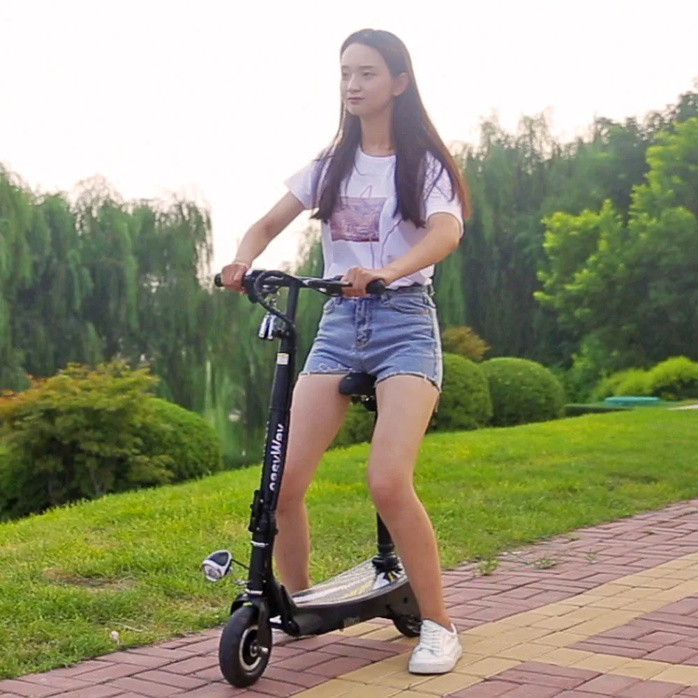 

Mini folding KickScooter Smart Electric Scooter 2 wheel foldable long hover board P6