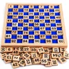 Montessori Materials Educational Wooden Toys 1-100 Digit Cognitive Math Toy Teaching Logarithm Version Kid Early Learning Gift 1