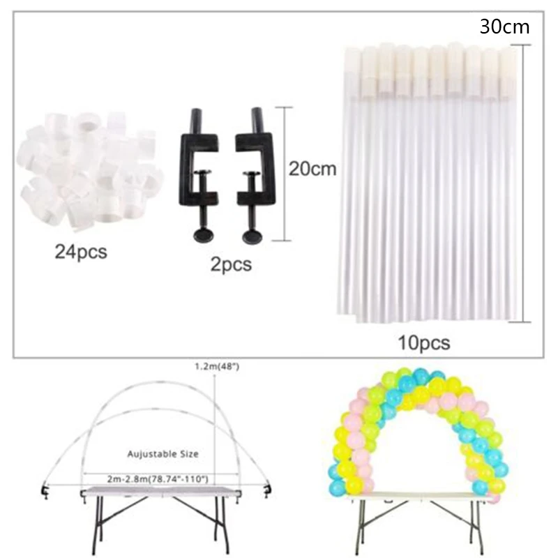 Горячий большой воздушный шар набор для арки колонна-подставка База Рамка комплект День рождения Свадебная вечеринка Декор