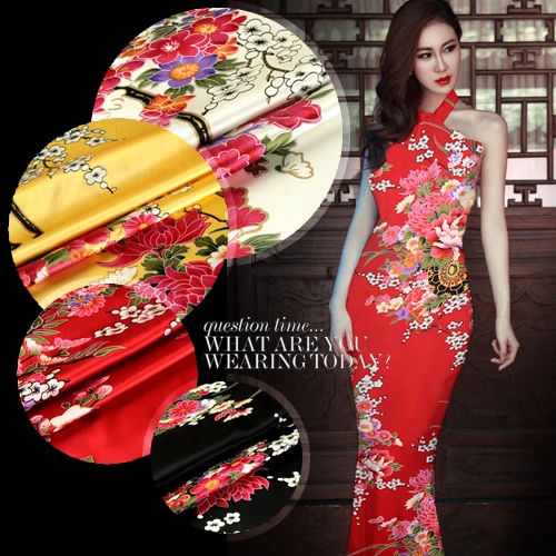 Silk mulberry silk silks and satins charmeuse silk cheongsam material