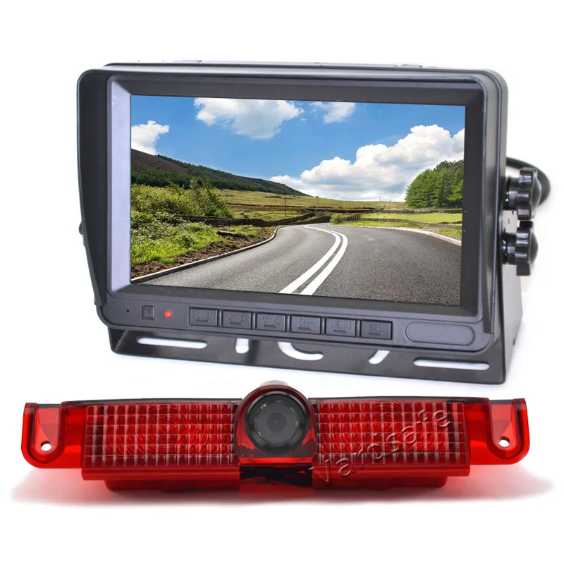

Vardsafe VS706M | Reverse Backup camera + 7" Self Standing Rear View Monitor for Chevy Express / GMC Savana (2003-2019)