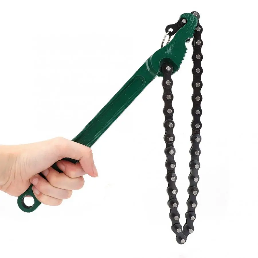 12inch Chain Type Oil Filter Wrench Removal Universal Auto Car Repair Tools