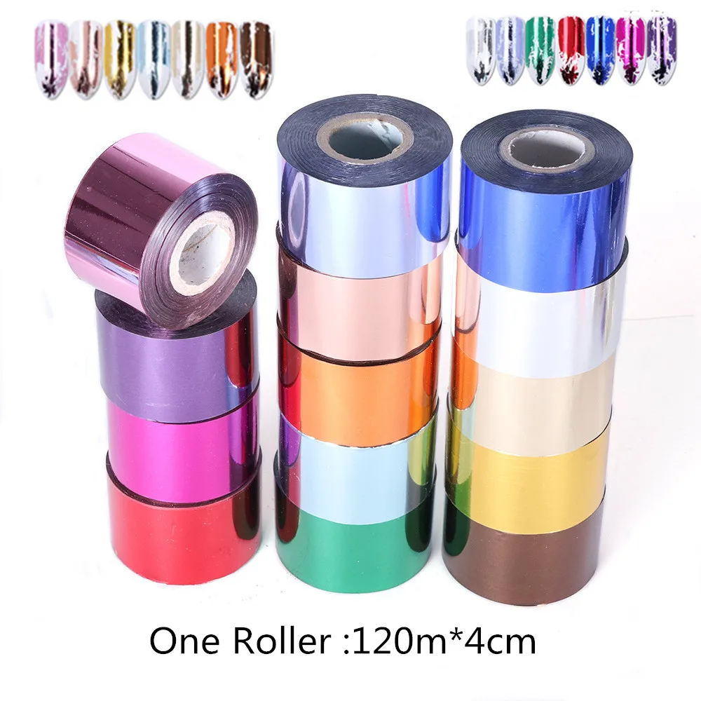 

14 colors Charm Foils for Nail Holographic Transfer Foil Wraps Sticker Decals Starry Paper Manicure Decor Set Nail Art Tips