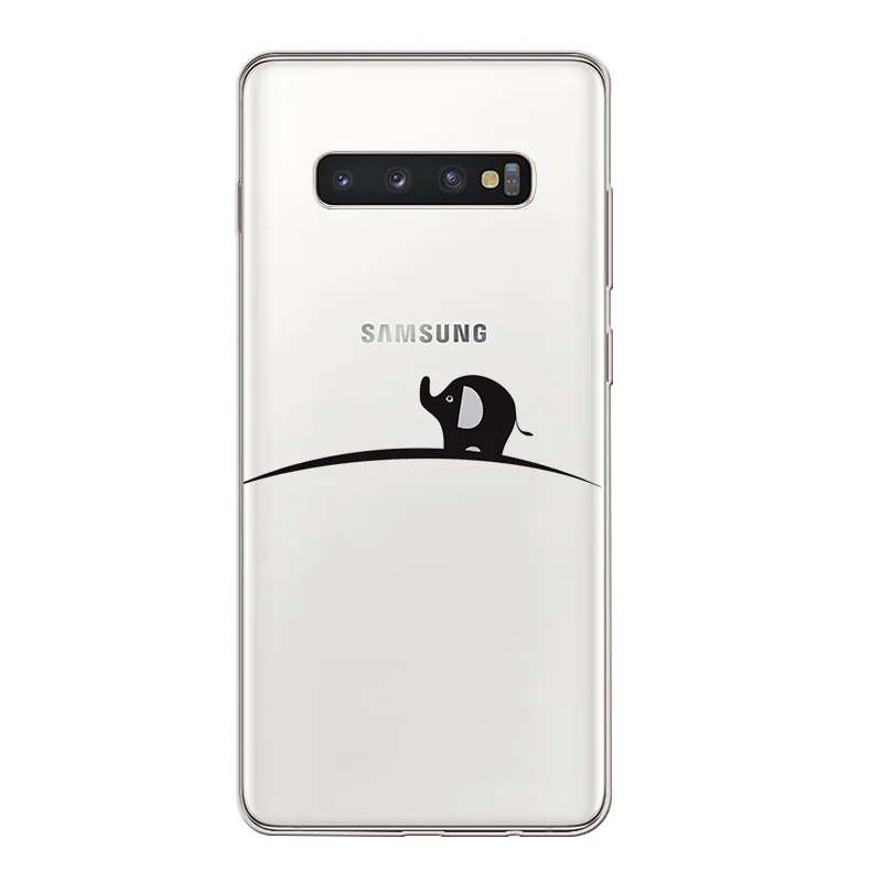 Чехол Ciciber для samsung Galaxy S9, S10, S8 Plus, S10e, мягкий ТПУ чехол для телефона, для S5, S7, S6 Edge, S5 mini, тотем, животное, Funda Coque Capa - Цвет: Patterned 1