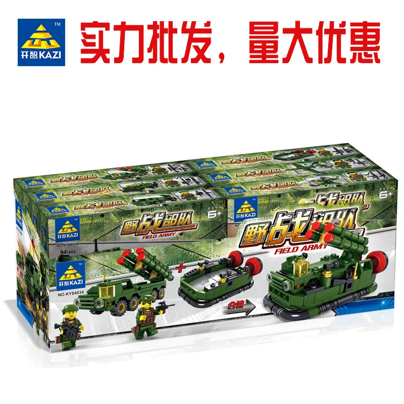 

K Model Compatible with K84034 6 in 1 631Pcs Models Building Kits Blocks Toys Hobby Hobbies For Boys Girls