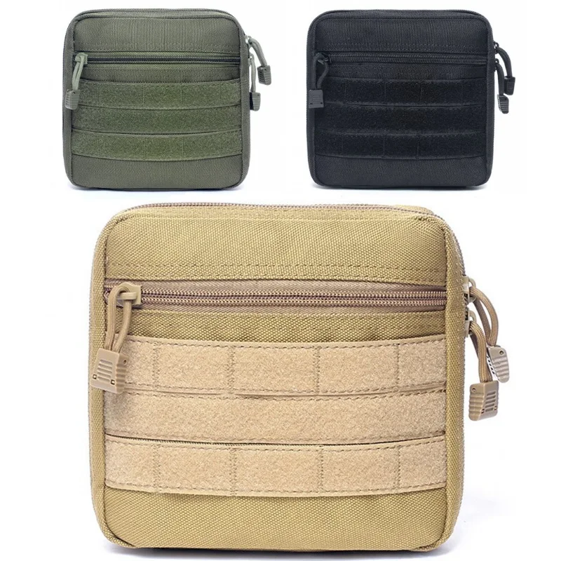 CQC Outdoor Mini Utility Admin Tactical Molle Pouch Military Camping Hiking Hunting Accessories Bags EDC Medical Pouches