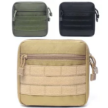 CQC Outdoor Mini Utility Admin Tactical Molle Pouch Military Camping Hiking Hunting Accessories Bags EDC Medical Pouches