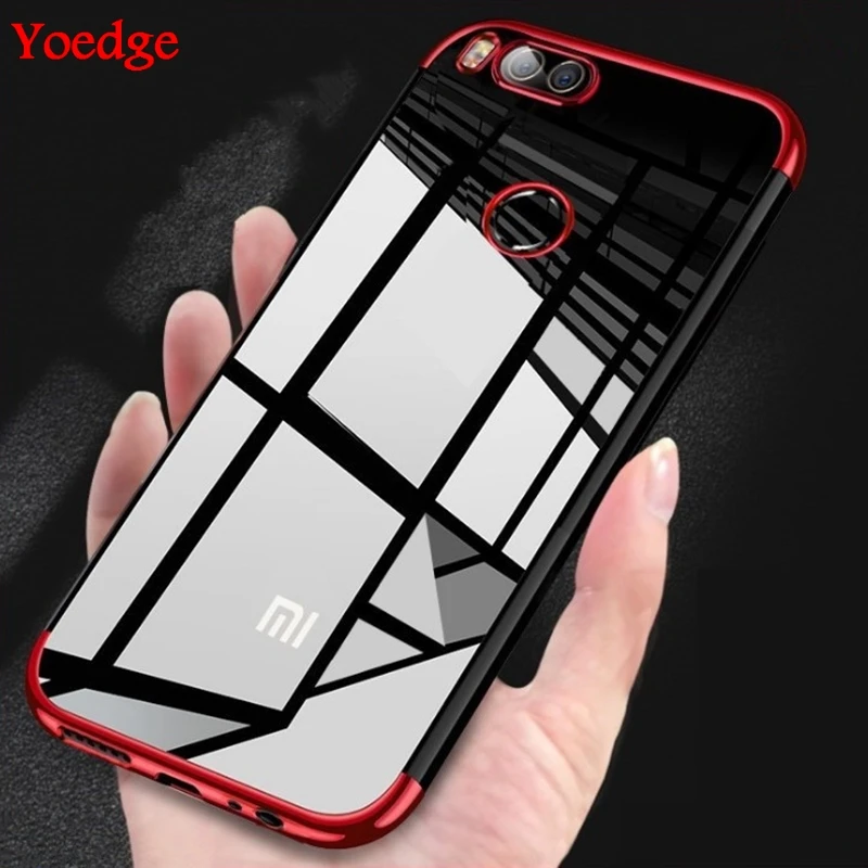 

Plating Clear Case For Xiaomi Redmi Note 7 6 Pro 5A 4X 4 5 Plus 6A S2 Mi A1 5X A2 6X 6 8 SE Lite Explorer Mi 9 SE F1 Soft Cover
