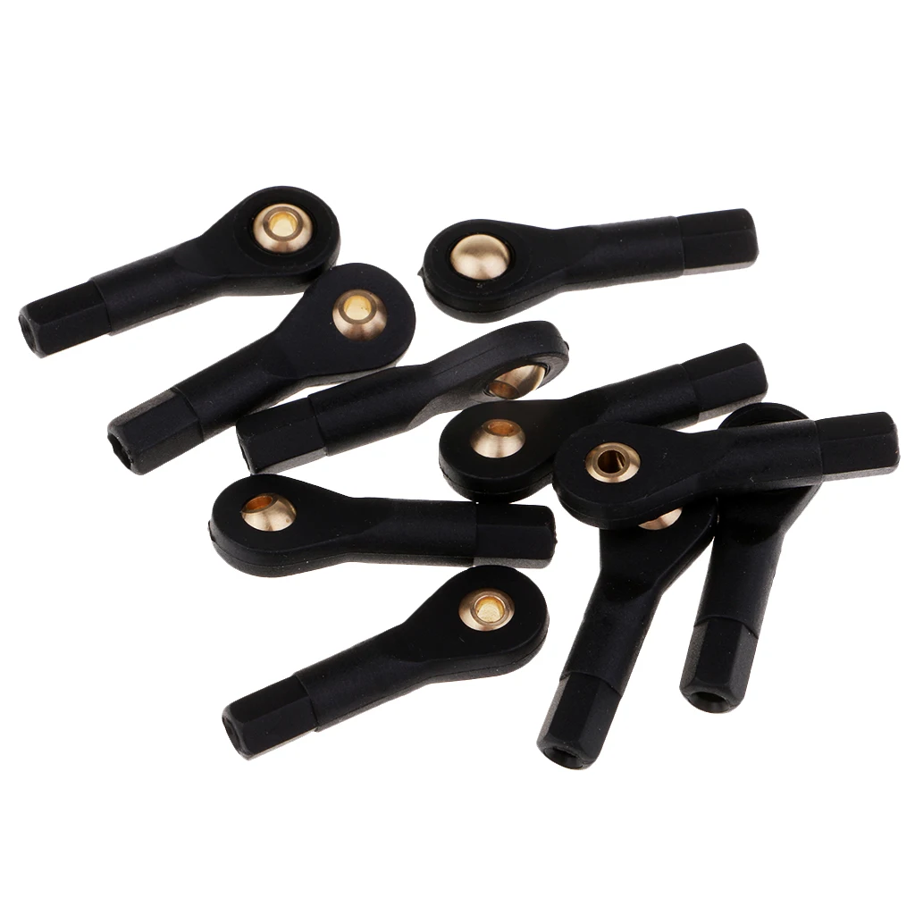 Nylon Universal RC Model Ball Head Buckle Push Rod Connector for RC Model Spare Parts Ball Link End Push Rod Push Rod Connector
