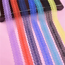10Yards/Lot Lace Ribbon Tape Width 28MM Black White Lace Trim DIY Embroidered Net Cord for Sewing Decoration African Lace Fabric high quality 10 yards lace ribbon tape width 28mm trim fabric diy embroidered net cord for sewing decoration african lace fabric