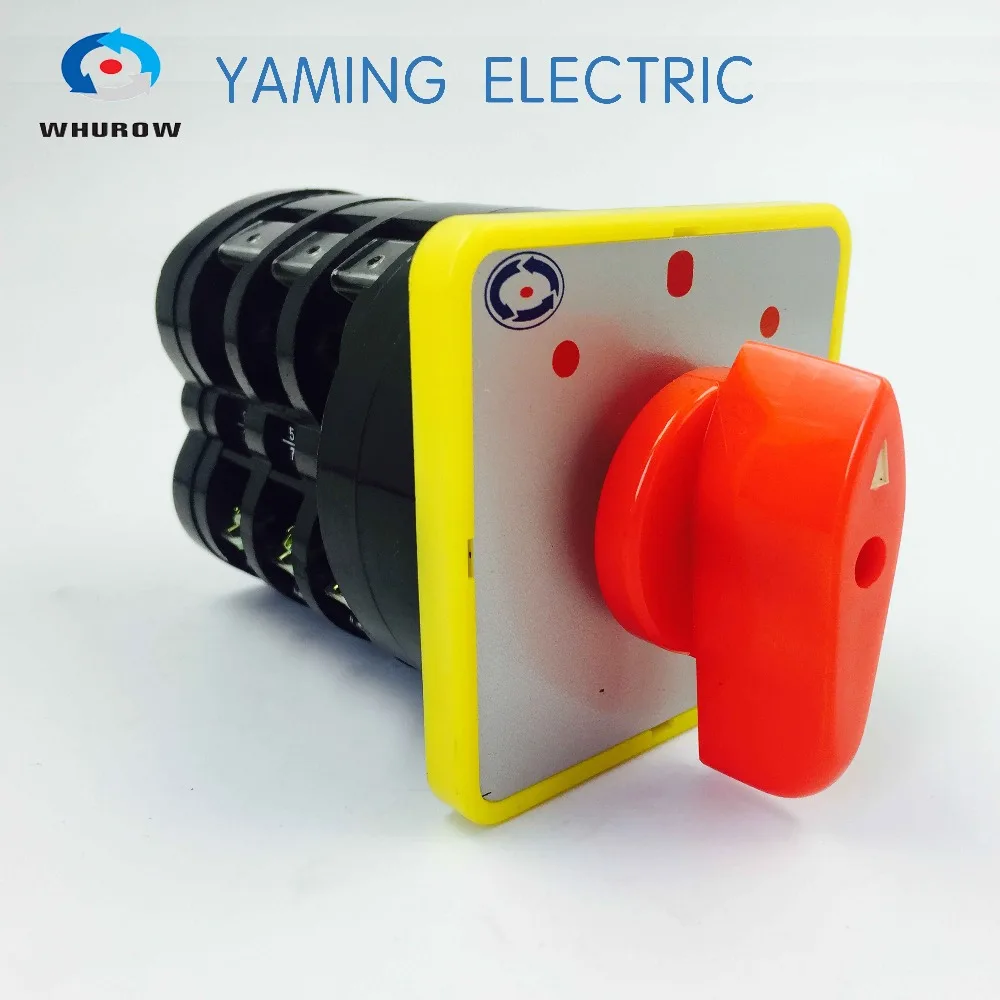 

16a rotary switch 3 phase switch 3 position selector switch cam starter switch control motor LW5-16/3