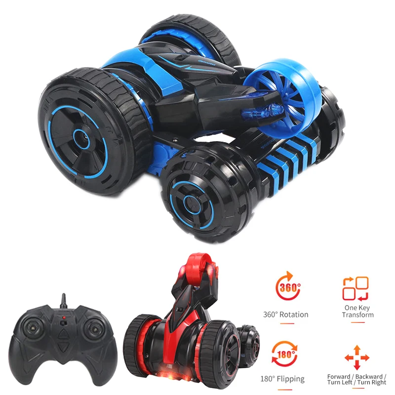 

JJRC Remote Control Car Stunt 2.4G Deformation Buggy Drift RC Car 180 Rotation 360 Degree Flip Robot Radio Controlled Machine