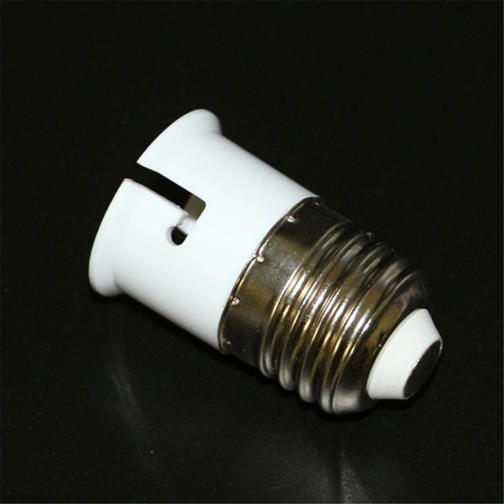 ASMT светодиодный бренд E27 к B22 Адаптер высокого качества материал огнеупорный материал разъем адаптер Светодиодный лампа в форме кукурузы лампа светильник Ure 1 шт./лот