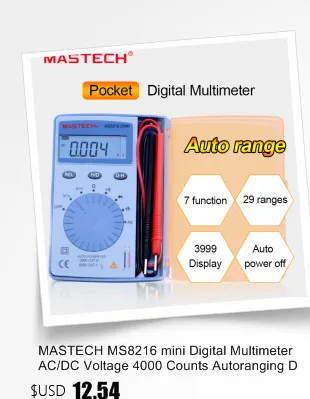 OUTEST 3 3/4 Multitester VC921 3999 DMM против ВИКТОР vc921 мини интегрированный портативный карманный цифровой мультиметр