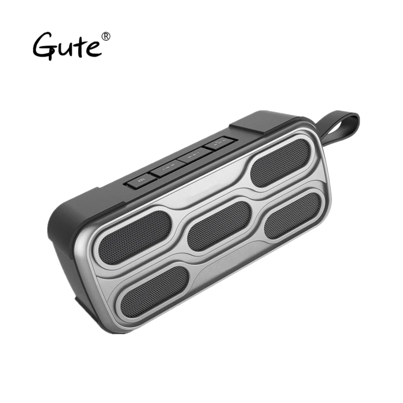 

Gute Music waterproof IPX4/5 Bluetooth speaker FM radio for phone powerful portable wireless speaker caixa de som mini xtr var