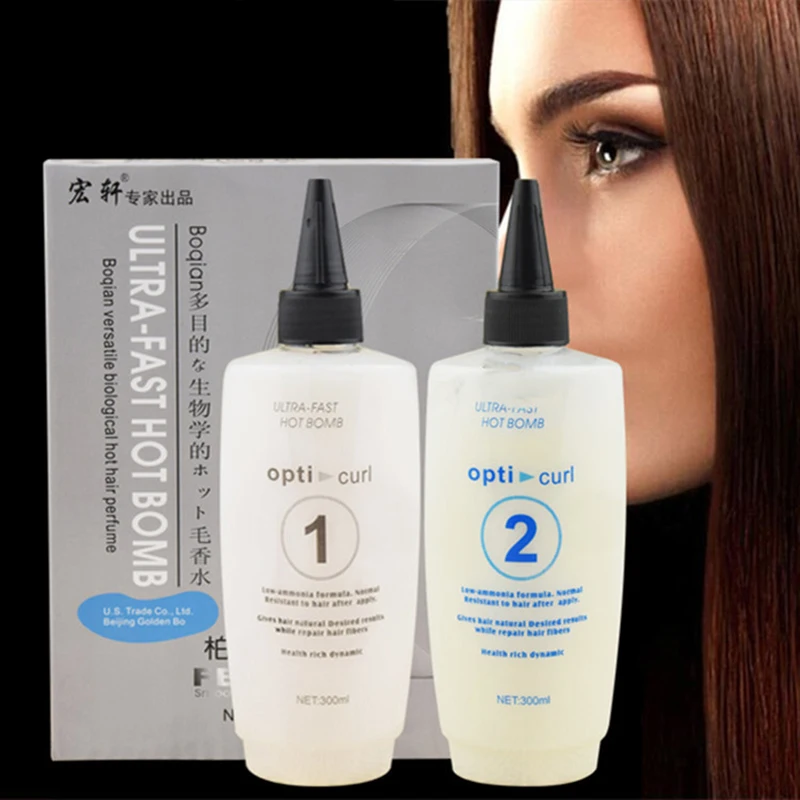 

Hair Relaxers Perm Agent Straightening Syrup Straight Hair Cream Softener Free Clip Comb Straight Ion Hot Softening