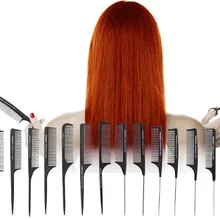 Полная серия массаж головы профессиональная расческа Антистатическая салон Мода Парикмахерская Волшебная укладка расчески