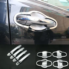 TTCR-II Para TOYOTA RAV4 2014 2015 2016 Accesorios de Cromo Puerta Cromo Styling Maneja Tazón de Decoración Exterior