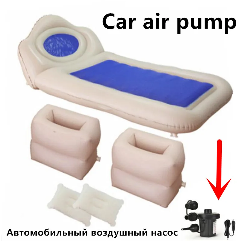2019 водонепроницаемый автомобильный надувной матрас подушка на заднее сиденье + 2