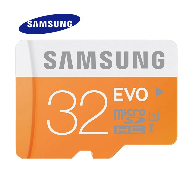 SAMSUNG Memory Card 16G 32G 64G SDHC SDXC Max 48M/s EVO MicroSD UHS-I Class 10 Micro SD C10 UHS TF Trans Flash Mikro Card