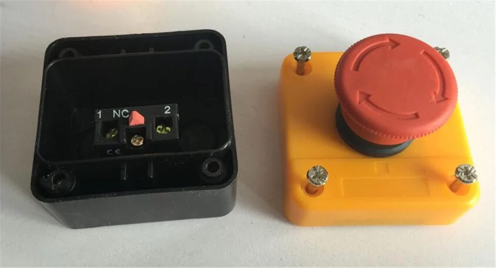 

Red Emergency Stop Push Button Box Elevator Stop Switch Push Button Box