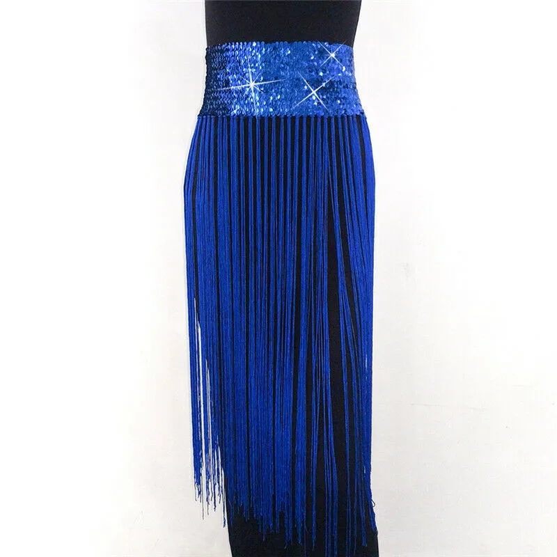 

Skirt Women Sexy Women Sequin Shiny Club Skirt Beach Skirt Dance Tassels Fringe Sequined Design Hot Selling Skirts
