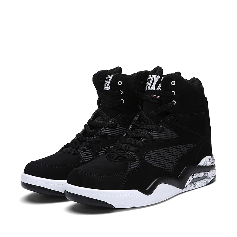 Zapatos de baloncesto hombres Zapatillas Zapatos alto top encaje hasta tobillo zapatos Air cushion basket baloncesto Zapatos de baloncesto hombres Zapatillas Zapatos alto top encaje hasta tobillo zapatos Air cushion basket baloncesto