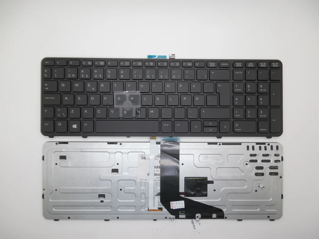 Клавиатура для hp ZBOOK 15 ZBOOK 17 733688-031 733688-001 745663-001 733688-201 733688-081 733688-291 BR JP SD DM FR UK US - Цвет: Denmark DM