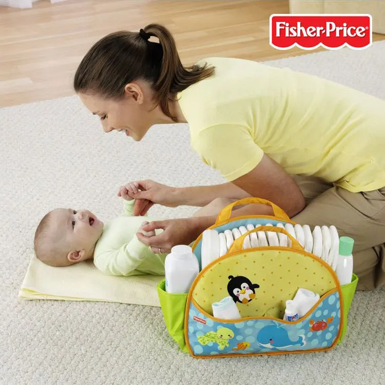 fisher price diaper bag tote