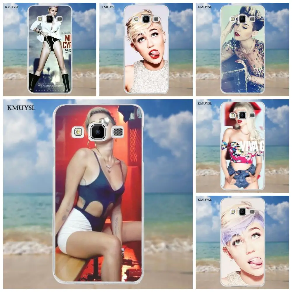 

Kmuysl Soft TPU Design Customized Pop Singer Miley Cyrus Pattern For Samsung Galaxy A3 A5 A7 J1 J2 J3 J5 J7 2015 2016 2017
