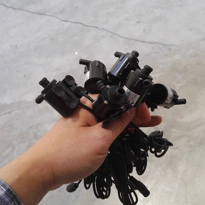 

mini 12v DC submersible pump 280L/h Hmax 2.2m brushless water pump for aquarium fish tank