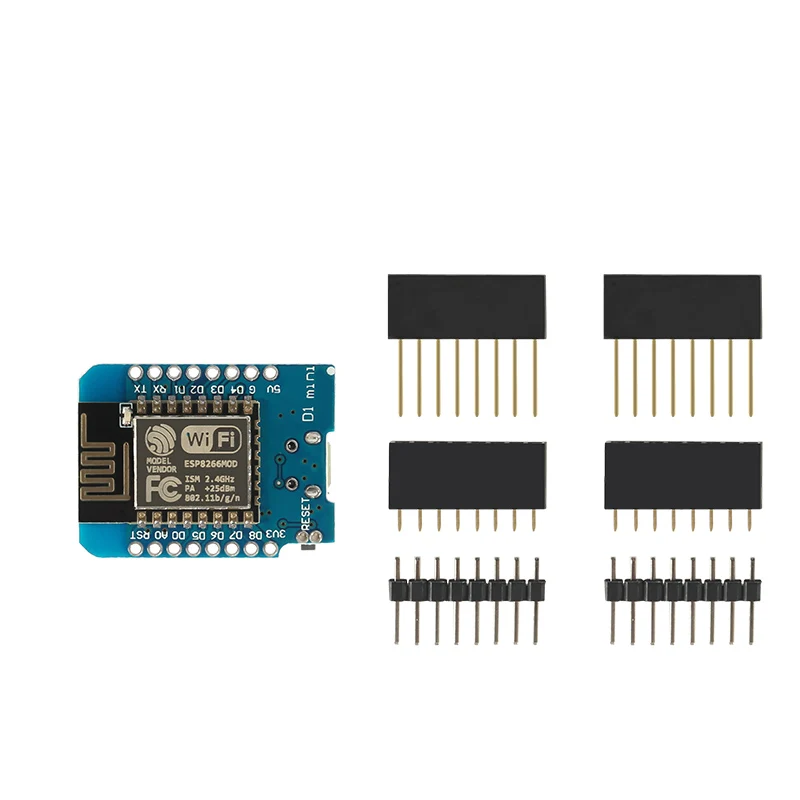 ESP8266 ESP-12 ESP12 ESP-12F мини-модуль Wemos D1 Мини WiFi макетная плата Micro USB 3,3 В на основе ESP-8266EX 11 цифровых контактов