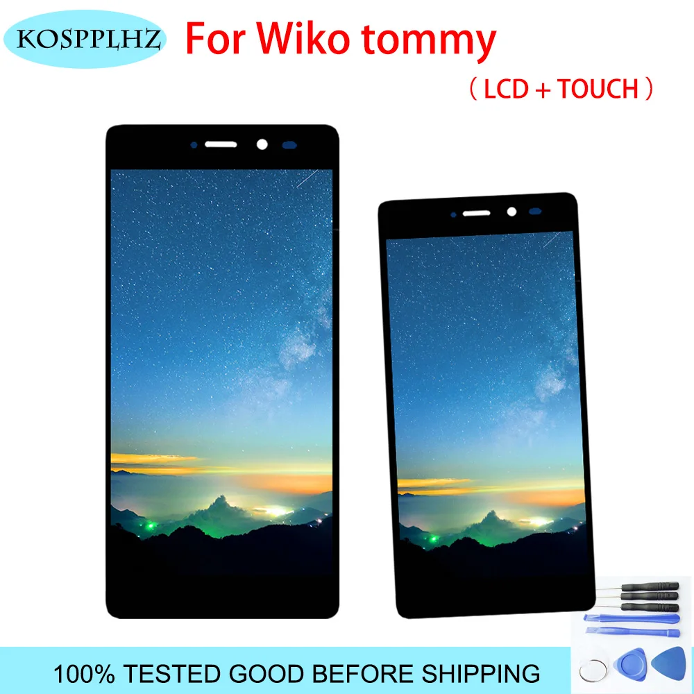 Для Wiko Tommy LCD дисплей и фотоэлемент 5 0 фотоаксессуары для + Инструменты | Мобильные
