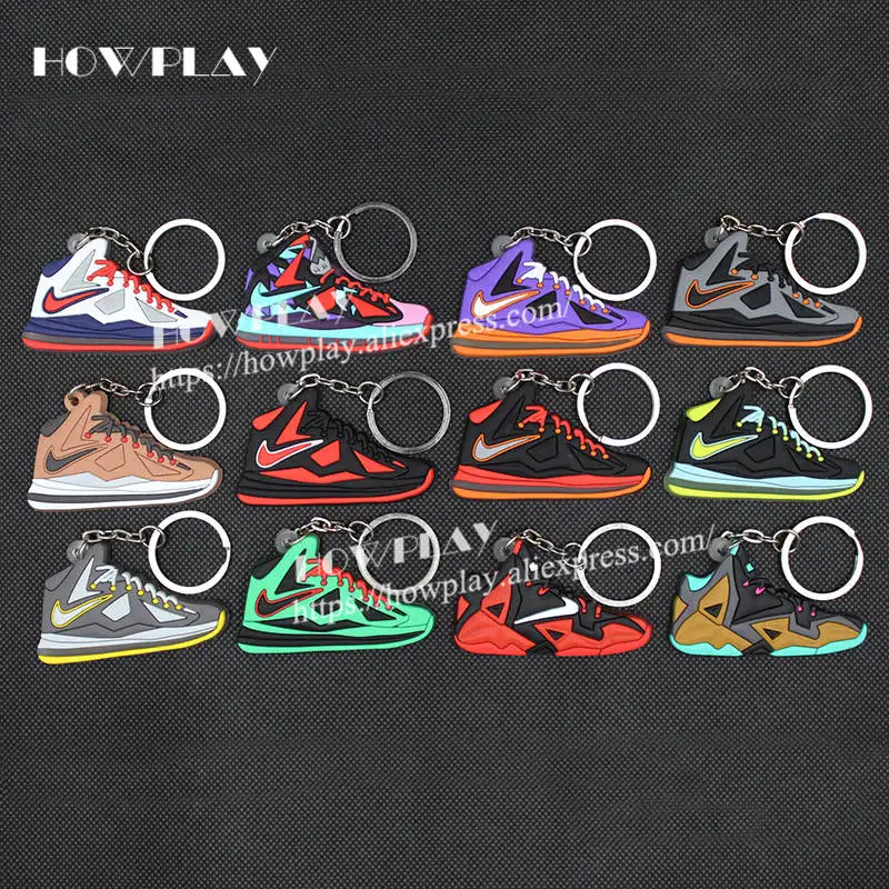 HowPlay 100 шт. AJ james брелок Баскетбольная обувь креативный подарок для фанатов Air Jordan