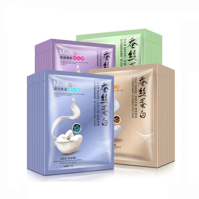 14 шт Смешанные hanhuo маска для лица с глубоко-отбеливающий увлажняющий экстракт жидкий Птичье гнездо улитки Prime шелковая маска для лица