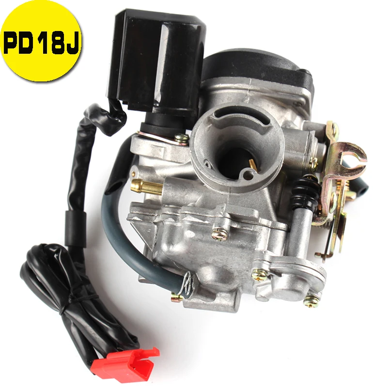 Карбюратор карбюратора 18 мм PD18J для скутера GY6 50CC 139QMB 139QMA Jonway 50cc в