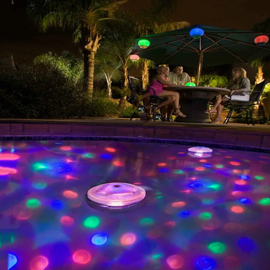 6V 3AAA Underwater Led Fountain Aquarium Light For Pond Spa Hot Tub Disco LED Swimming Pool Floating Lamp|light for pond|led swimming poolled light for fountain - AliExpress