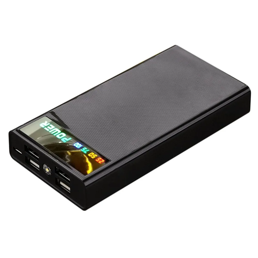 

X7 Power Bank Shell Dual USB Digital Display DIY Welding Power Bank Kits Powered By 2pcs 5566121 Polymer Batteries