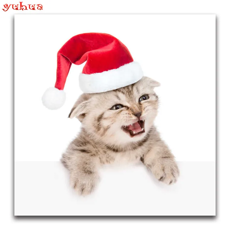 5D DIY Diamond embroidery dierlijk Dog Full Round Diamond painting Cross stitch Animal Cat Full Square Diamond mosaic colorful_