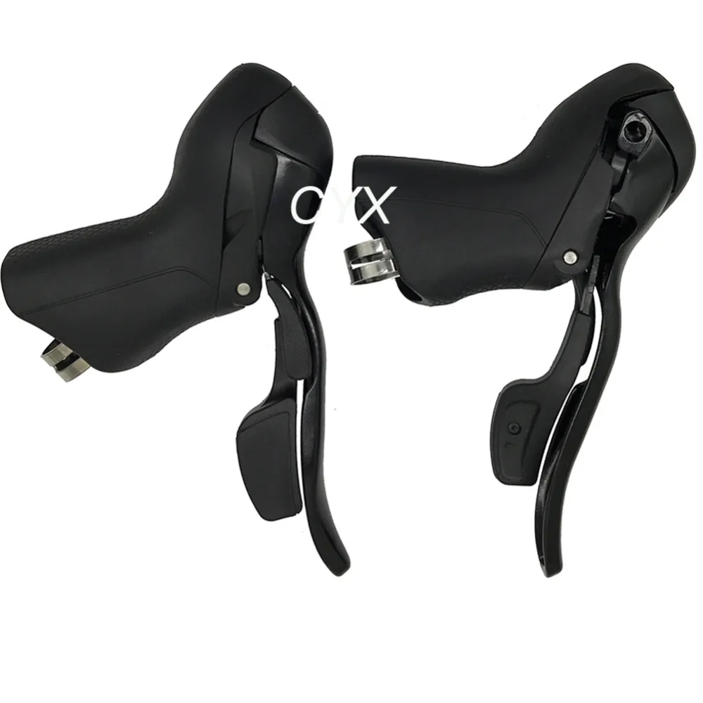 

SB-R492/3 (2X9) Double (3X9) Trip 9 speed Shifters miceoSHIFT Shift Lever Road Bike Parts Derailleur Compatible for Shimano