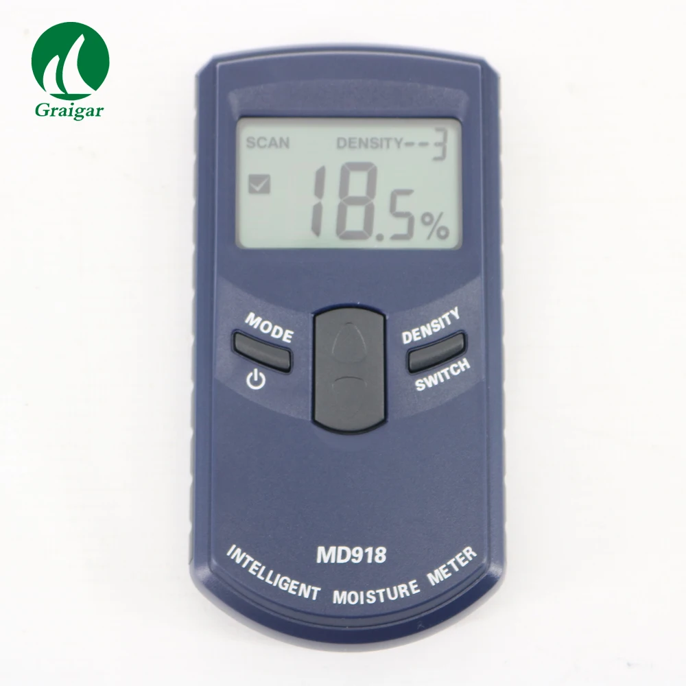 

Inductive Wood Tree Timber Digital Moisture Meter Humidity Tester MD918 has the functions of setting the moisture