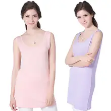 Женские Модальные пижамы Нижнее белье Летние повседневные топы для сна на бретельках Сексуальное белье плюс размер 3XL-6XL свободные пижамы жилет